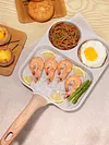 3in1 Egg Frying Pan Breakfast Nonstick Omelet Pan for Gas Stove Induction Cooker