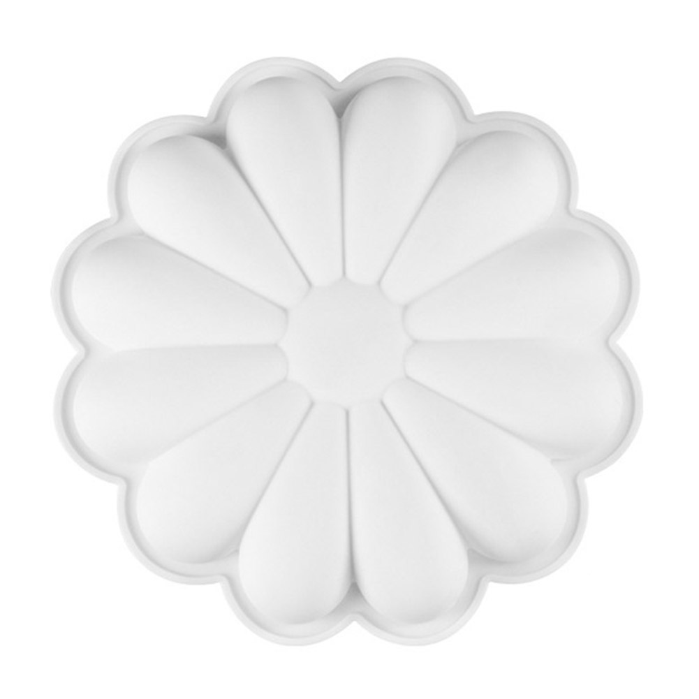 

Silicone Sunflower Resin Mold Crystal Mold Dessert Non Stick Baking Mould, 501 Original