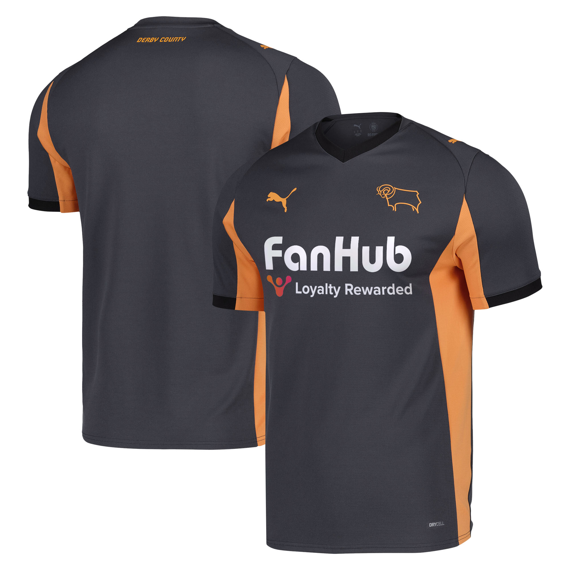 2025/2026 Derby County Away Football Shirt