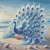 Diamond Painting -DIY Round Drill Peacock(40x40cm)