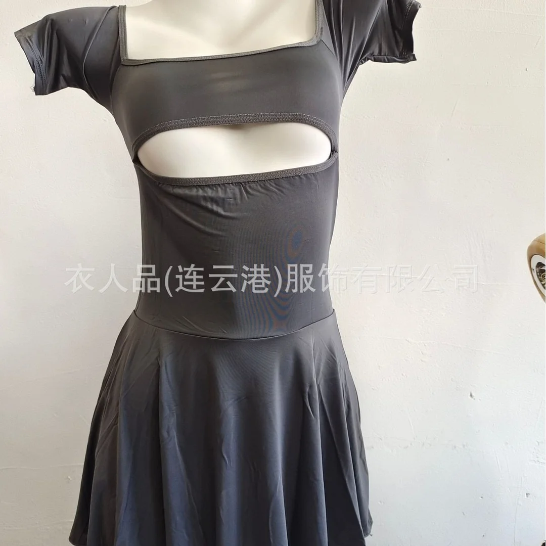 Uveng Sex Lingerie Sexy Elastic Tightness Perspective Passion Hollow Pajamas Uniform Temptation Free From The Pyjale Skirt Hot Set