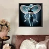 Elegante Dame - speziell geformte Diamond Painting - 30*30cm