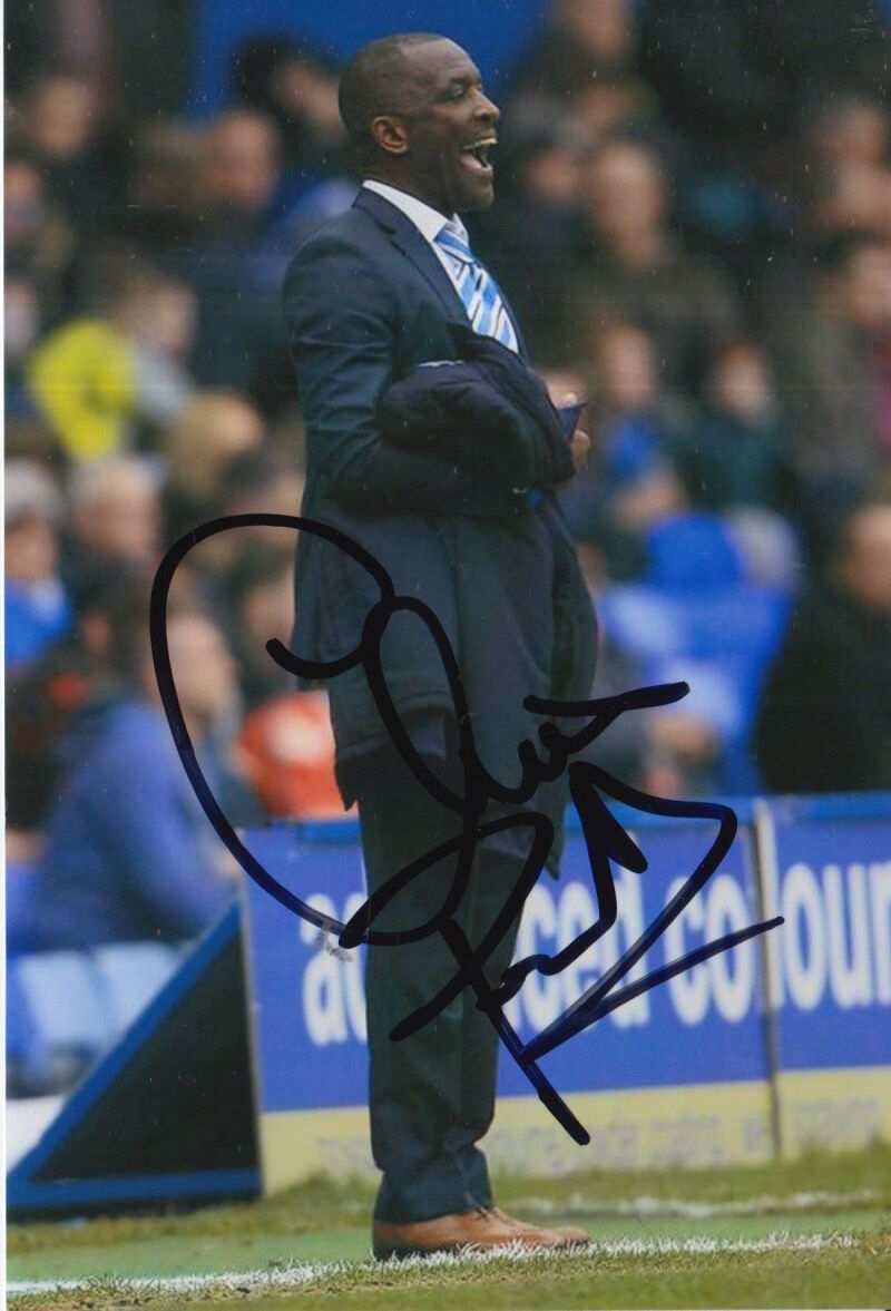 HUDDERSFIELD TOWN HAND SIGNED CHRIS POWELL 6X4 Photo Poster painting 1.