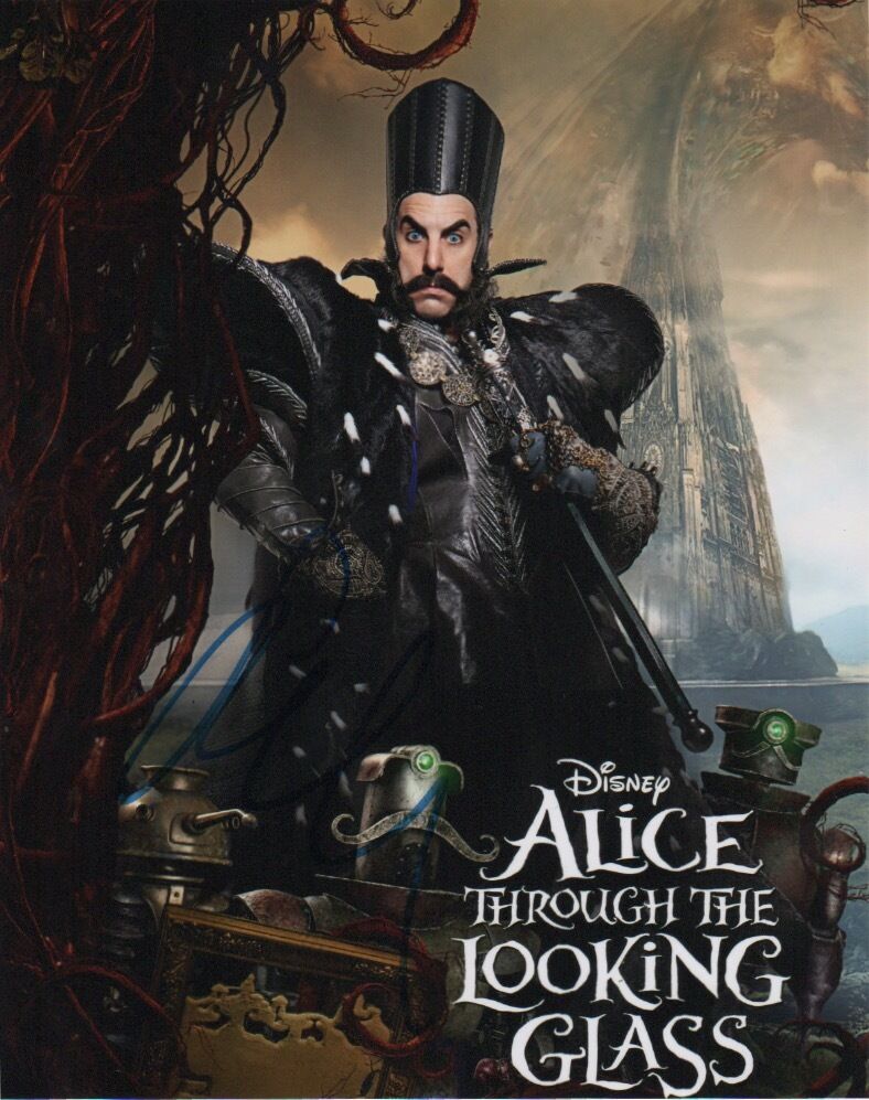 Sacha Baron Cohen Alice in Wonderland Signed Autographed 8x10 Photo Poster painting COA #2