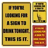 (Multi Style)Drinking - Vintage Metal Signs - 20*30cm