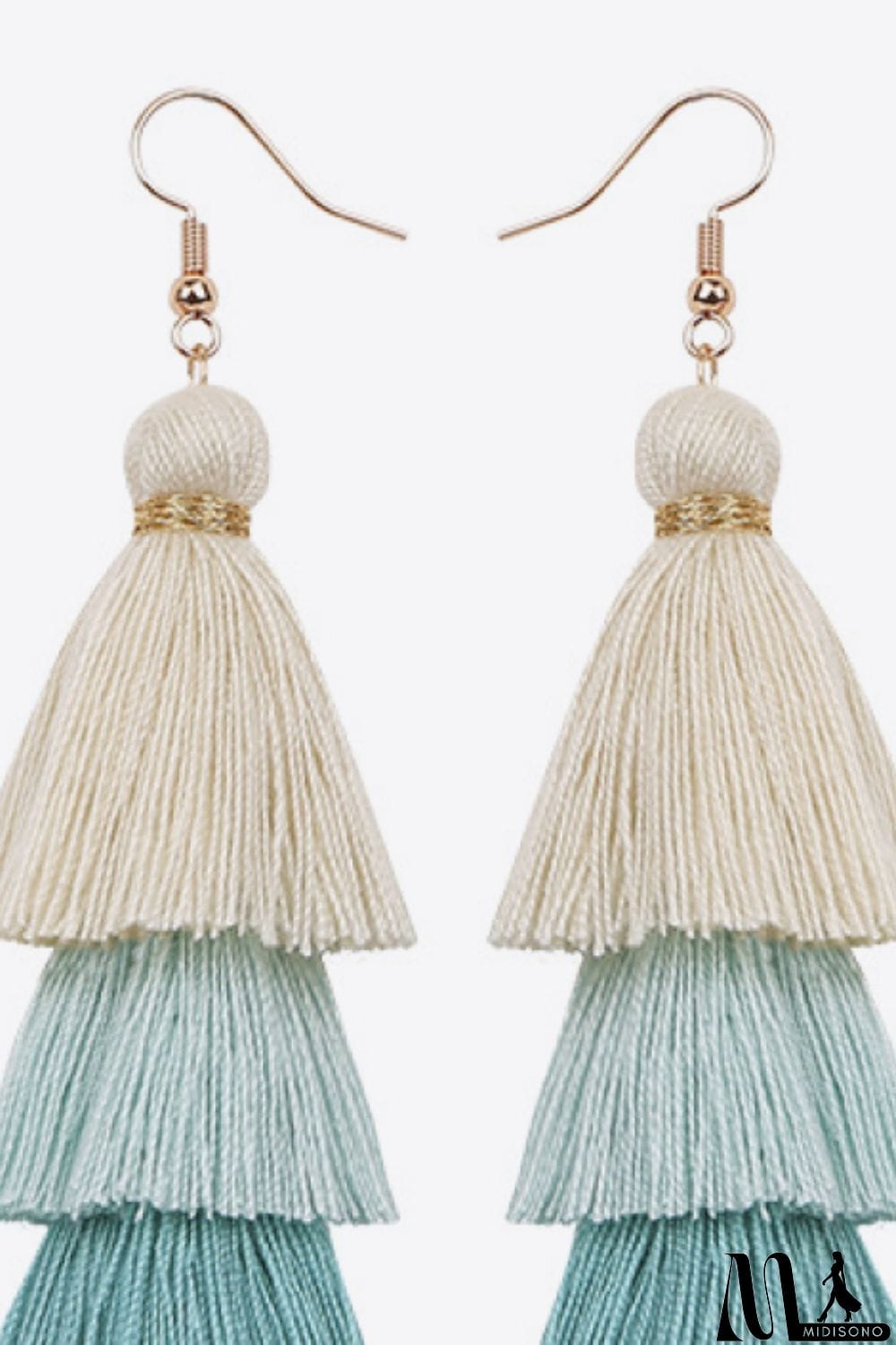 MidiSono - Layered Tassel Earrings