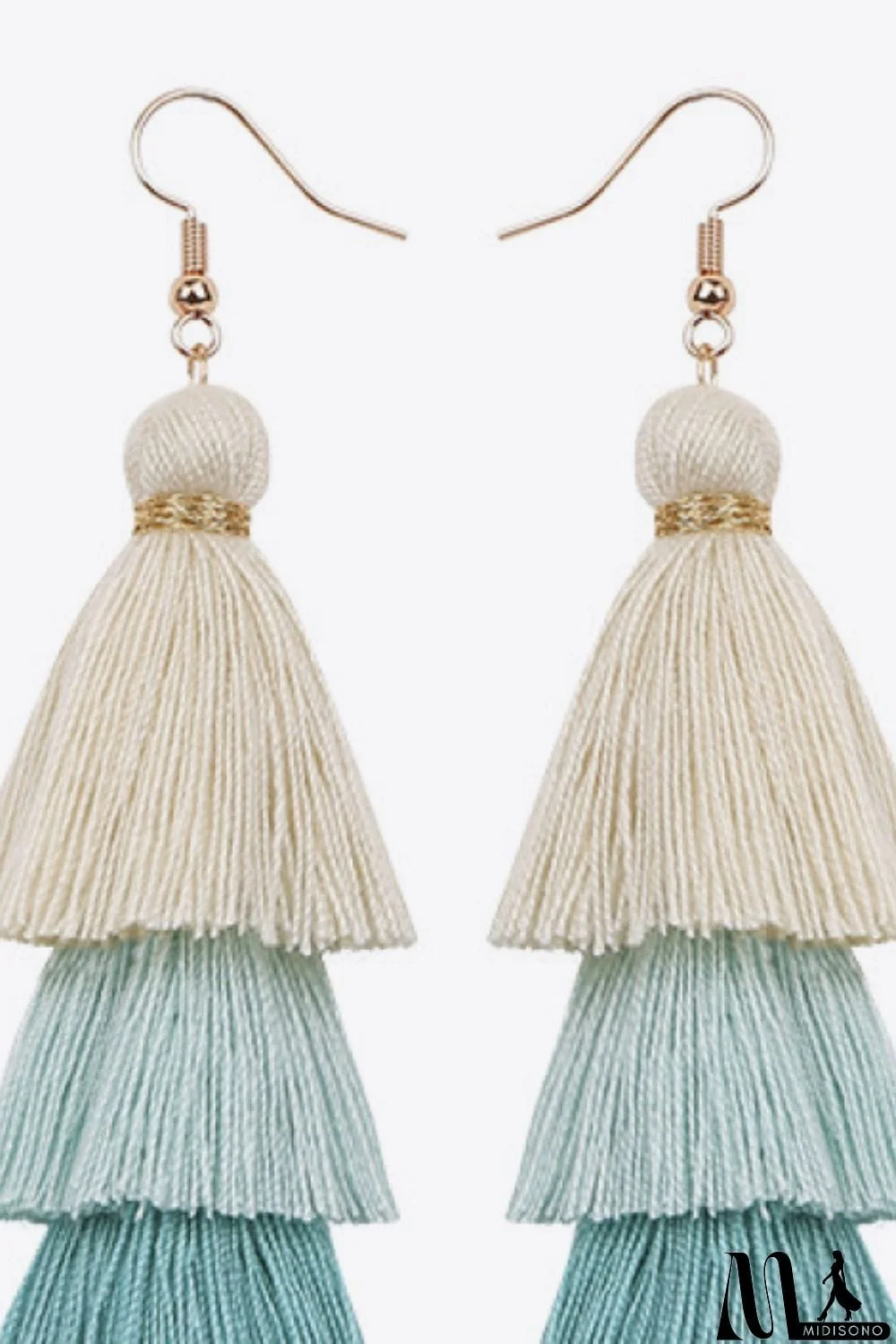 MidiSono - Layered Tassel Earrings