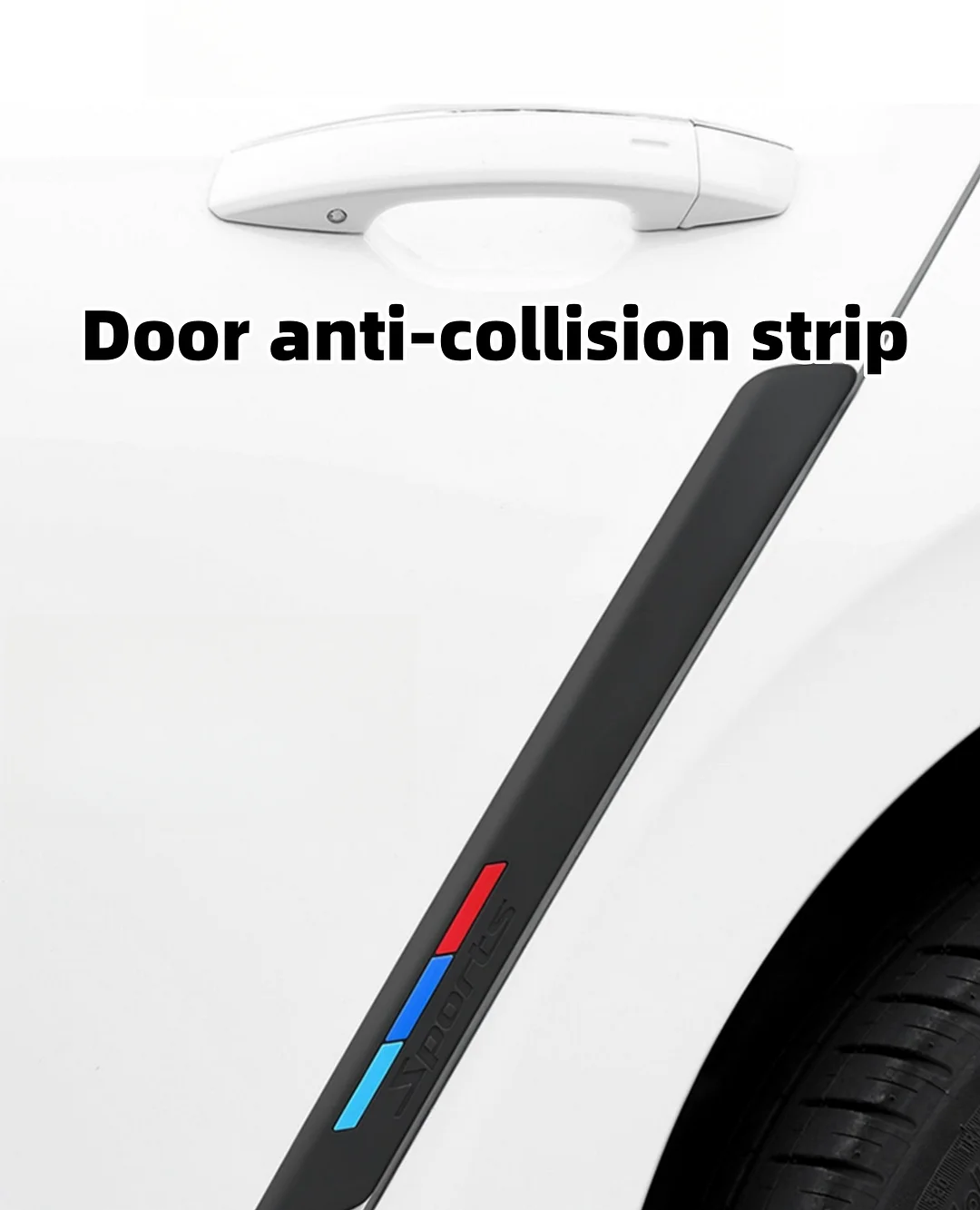Car blind corner anti-collision strip