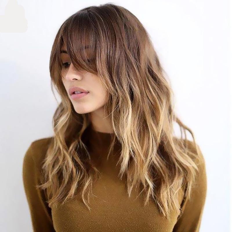 New European and American Wig Gradient Dyed Wig-Hoverseek