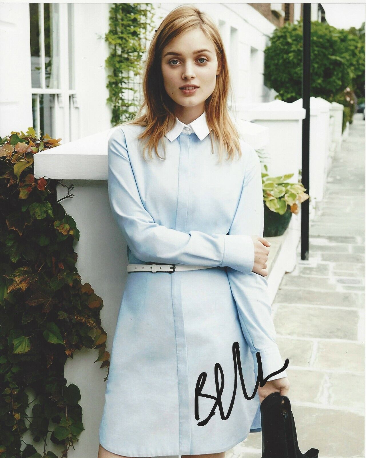 BELLA HEATHCOTE SIGNED THE MAN IN THE HIGH CASTLE 8x10 Photo Poster painting 1 COA STRANGE ANGEL