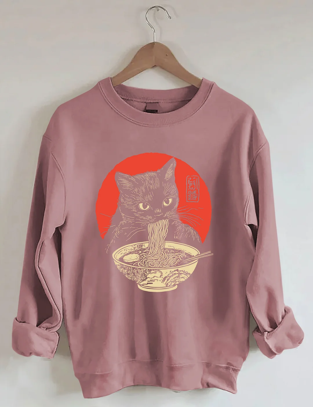 Kawaii Ramen Cat Sweatshirt