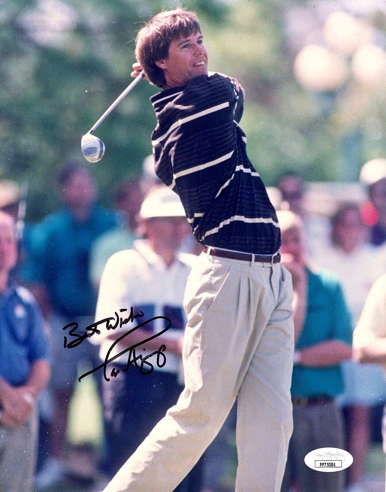 PAUL AZINGER Autograph SIGNED 8X10 Photo Poster painting MASTERS PGA GOLF TOUR JSA CERTIFIED