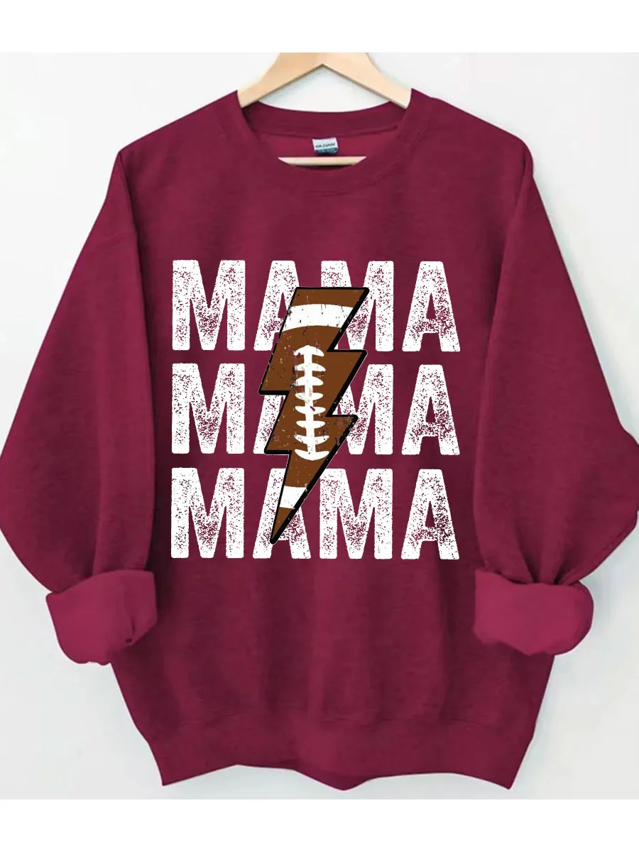 Mama Football Sweatshirt
