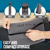 DryvaSeat - Premium Microfiber Towel Car Seat Cover - Waterproof & Sweatproof - Universal Fit, Machine Washable, Non-Slip - Seat Protector for Car, Truck, SUV, Van (Gray, 1 Pack)