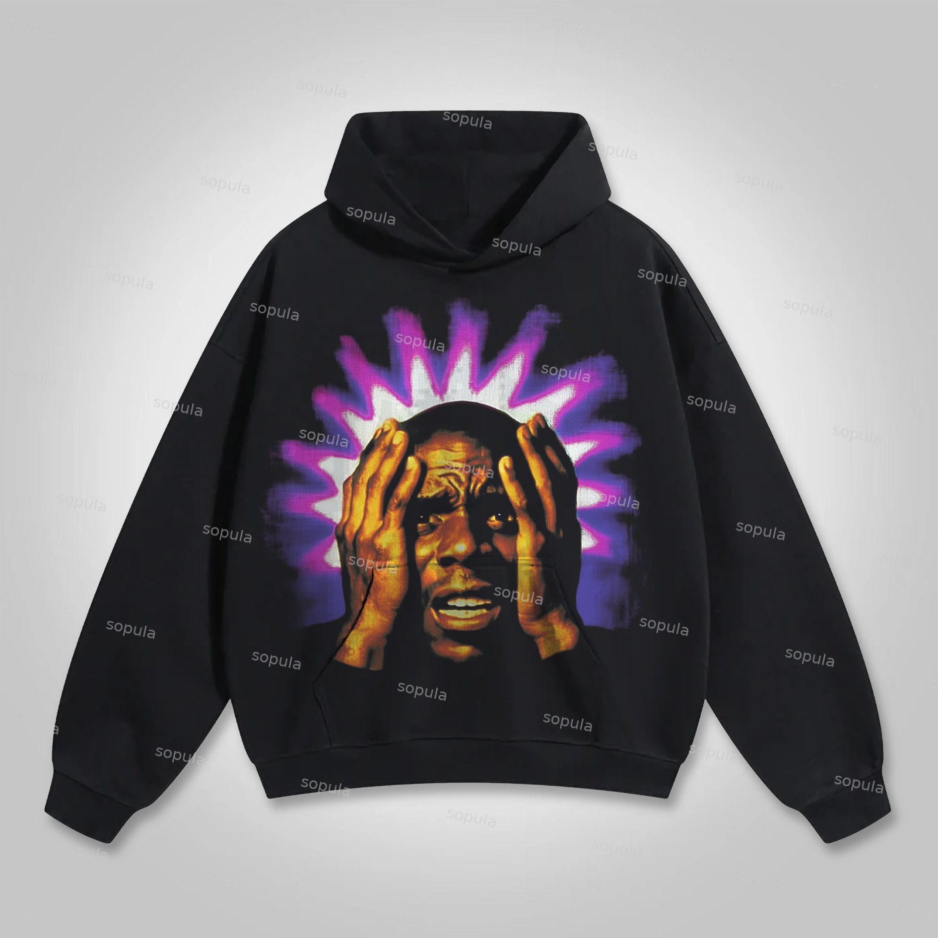 Sopula Emotional Breakdown Graphic Character Hoodie