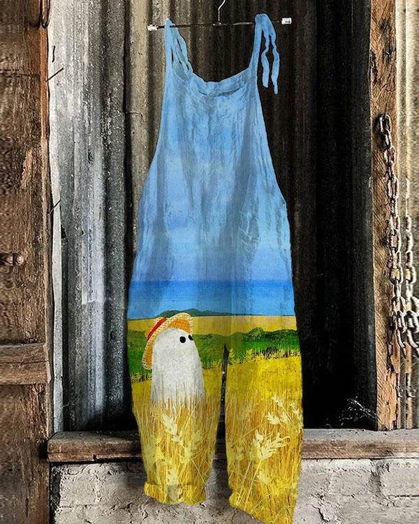 There's A Ghost In The Wheat Field Jumpsuit