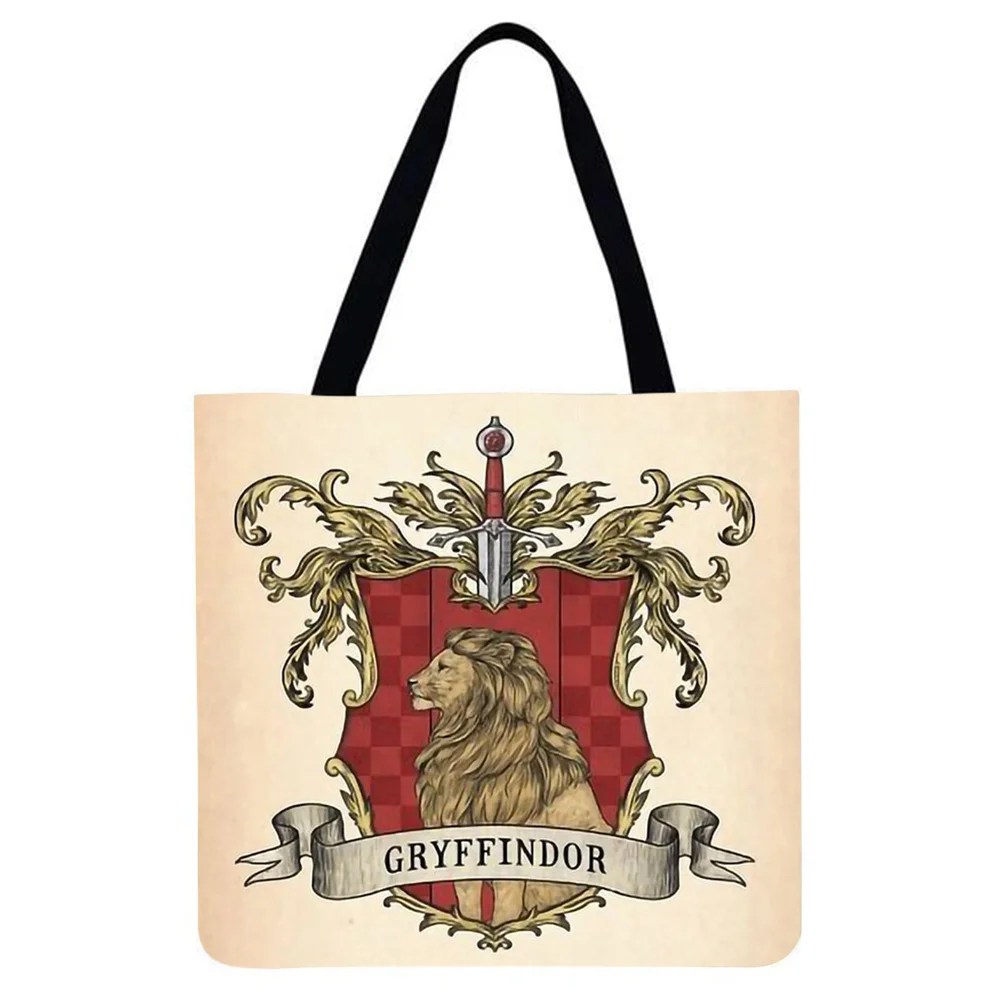 Linen Tote Bag-Movie cartoon