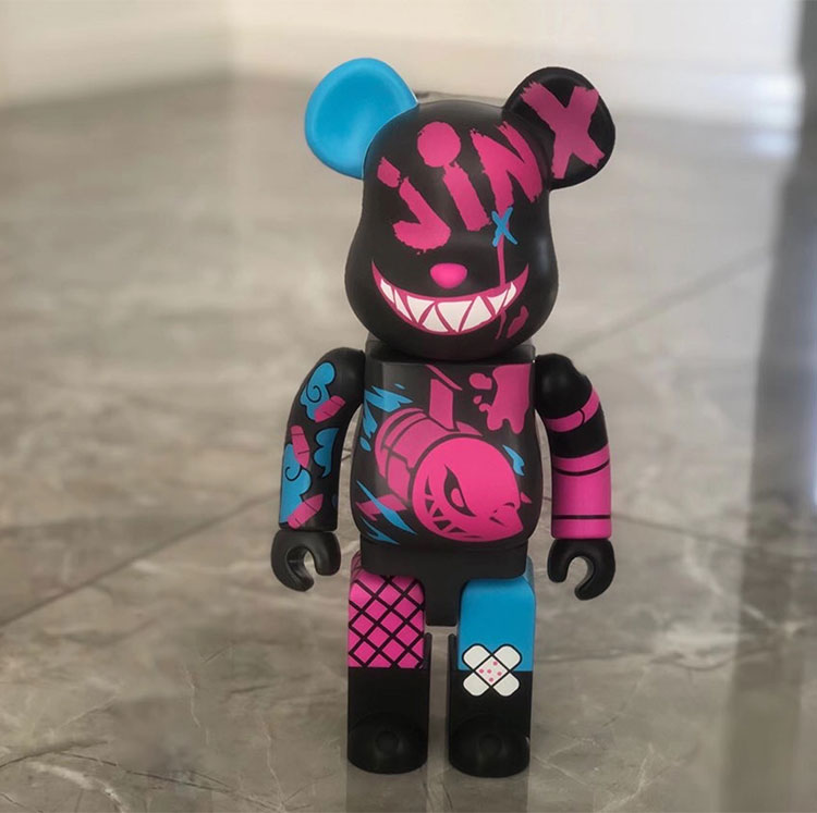 ベアブリック Bearbrick Jinx League Of Legends | pybli.com.my