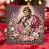 6pcs DIY Holy Mother Jesus Diamond Painting Greeting Cards