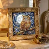 Diamond Painting-DIY Crystal Rhinestone Owl