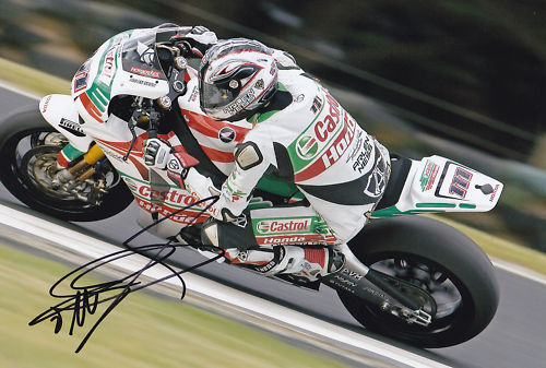 World Superbike Ruben Xaus Signed Photo Poster painting 12x8 2011