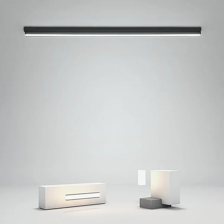 Rectangular Thin Long Strip Flush Mount LED light fixture Wall Light Fixture - Appledas