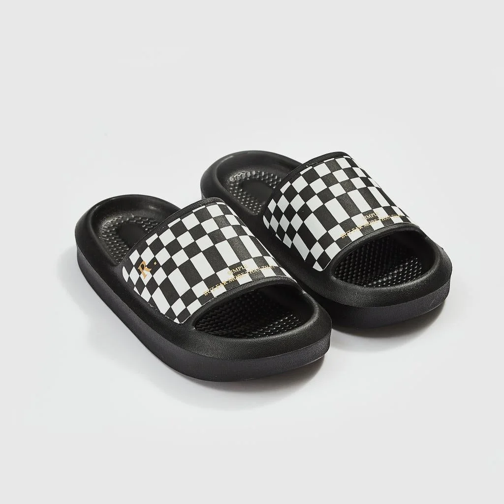 Checkerboard Slippers