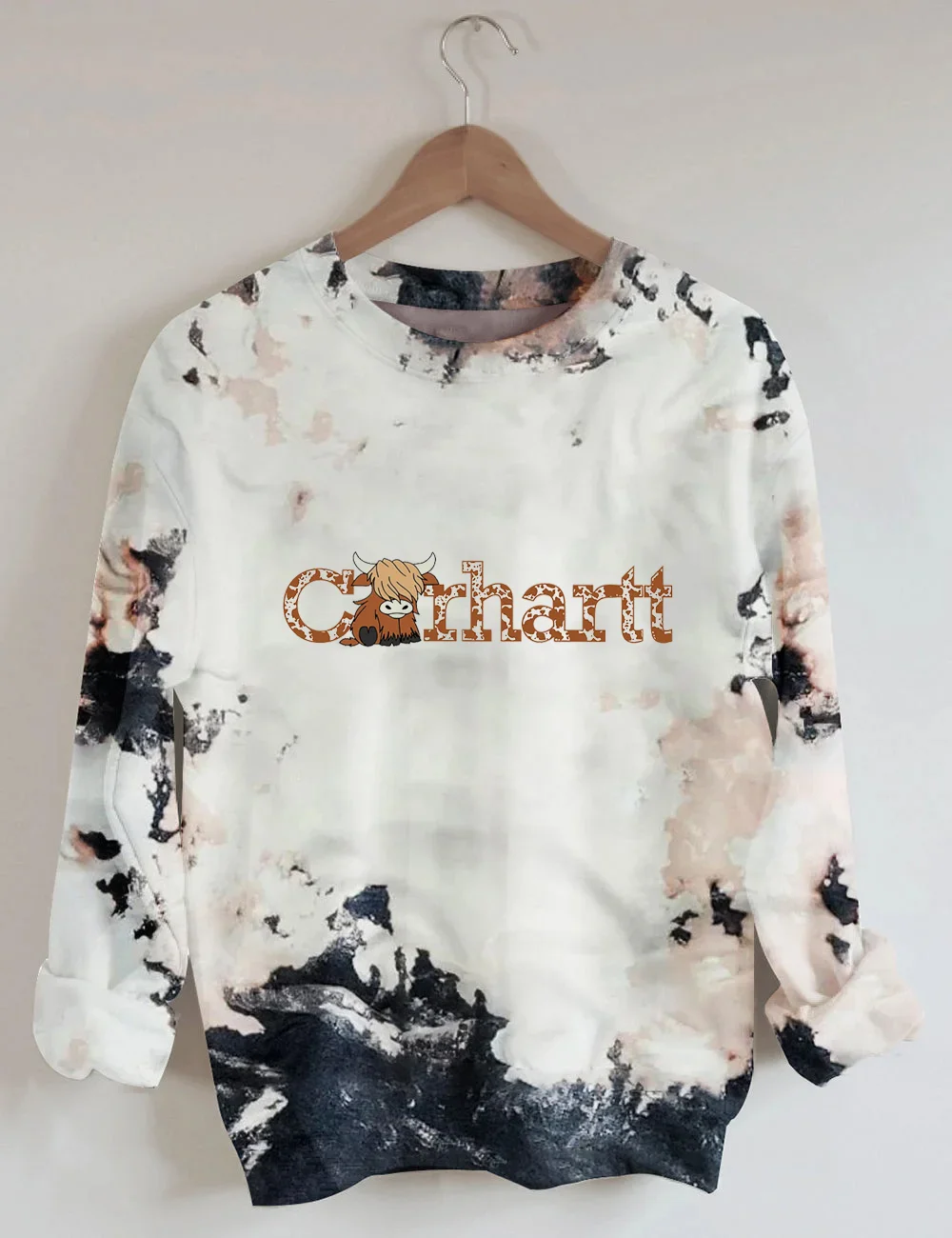 Unisex Highland Cow  Graphic Sweatshirt