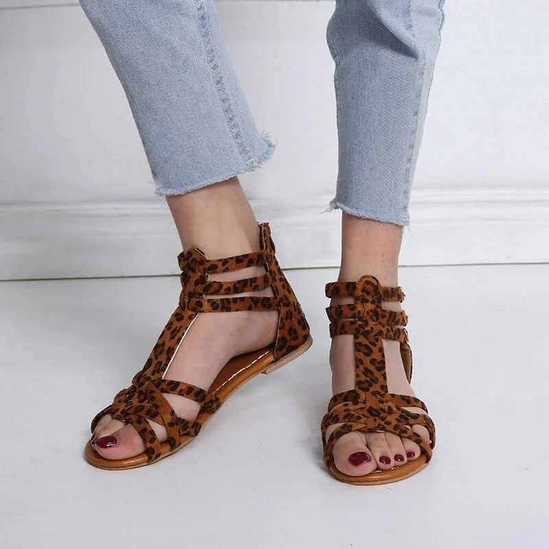 2020 Fashion New Women Summer Women Shoes Bohemia Gladiator Beach Flat Casual Leisure Female Ladies Sandals 5 Color
