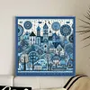 Blue House-11CT Stamped Cross Stitch 50*50cm/19.69*19.69in tapestrymarket