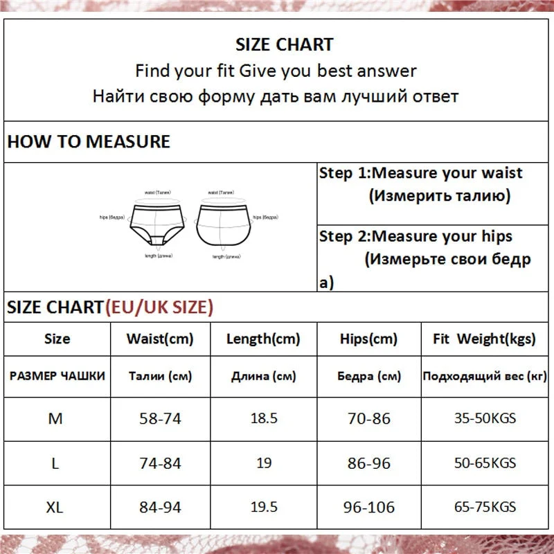 3PCS/Set Side Mesh Sexy Panties Perspective Underwear Women Briefs Female Underpants Solid Color Intimates Lingerie Lace Panties