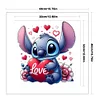 Love Stitch - 11CT Stamped Cross Stitch - 40*40cm - Disney