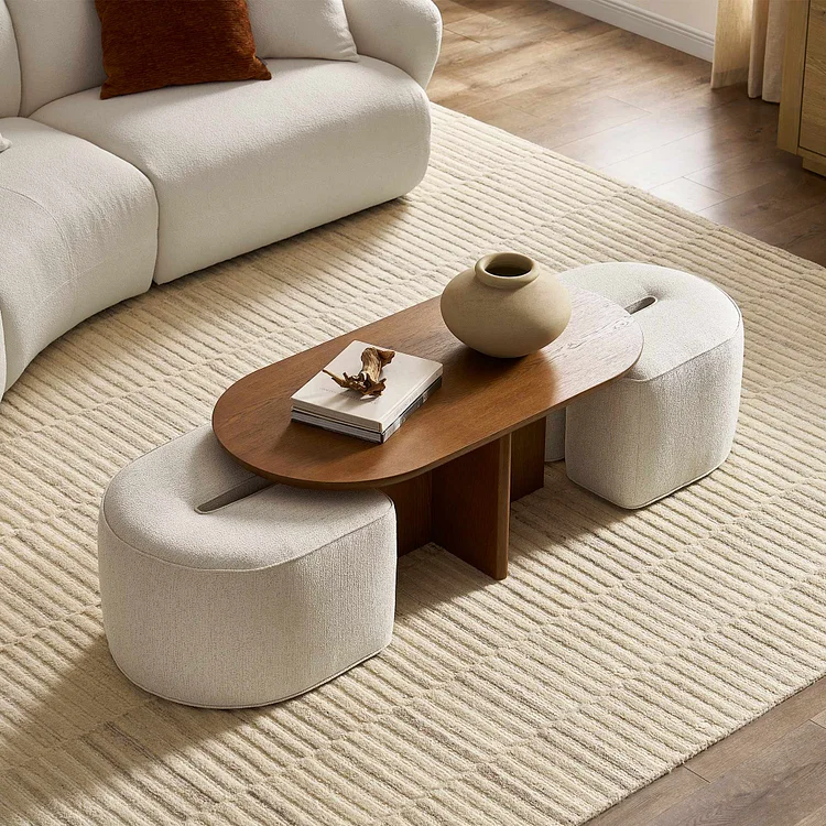 Hugg Nesting Rectangular Coffee Table