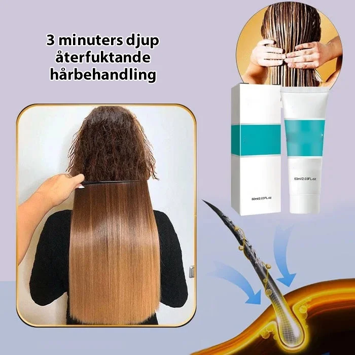 Keratinbehandling Hårutjämnande kräm