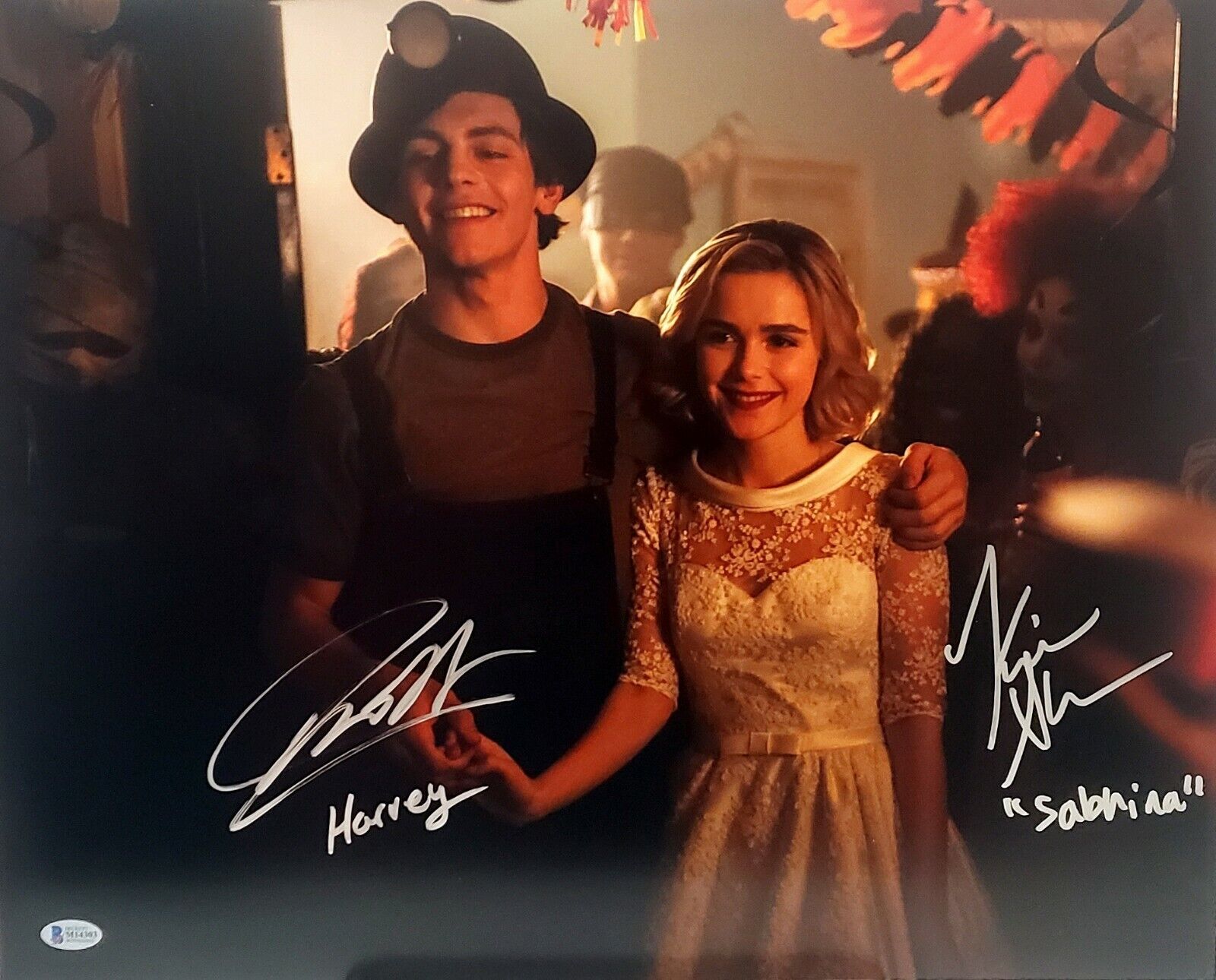 KIERNAN SHIPKA & ROSS LYNCH Signed SABRINA