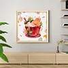 uk.everydayedeals (Limited Stock)9CT Full Stamped&nbsp;Cross Stitch - Teacup Juice (50*50CM)