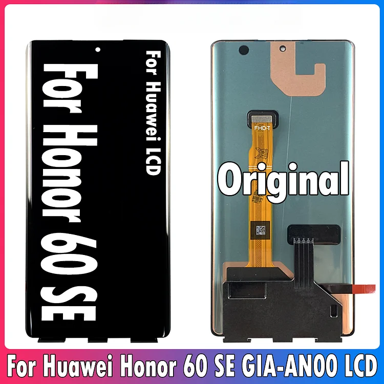 6.67" Original For Honor 60 SE Lcd GIA-AN00 Display With Touch Screen Digitizer Assembly For Honor 60SE LCD Display Repair