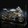Motorcycle S1000RR Gold Cyberpunk 2000pcs