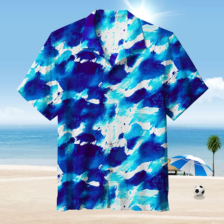 Printing And Dyeing|Unisex Hawaiian Shirt