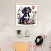 Dachshund - 11CT Stamped Cross Stitch - 40*40cm - Dog