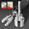 Pipe Threader Set with Sealing Tape& Gloves Internal & External Pipe Threading Tool for 1/2 & 3/4 & 1in PVC/Plastic Water Pipe Repair