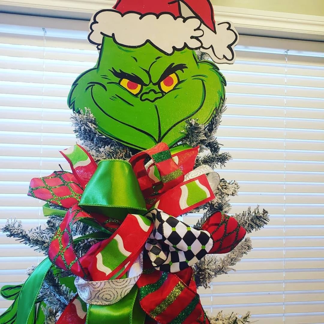 🎁Christmas Hot Sale🔥 - Grinch - Tree Topper🎄
