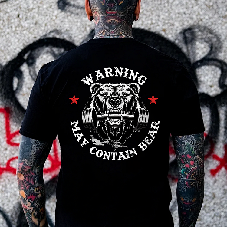 Warning: May Contain Bear T-shirt
