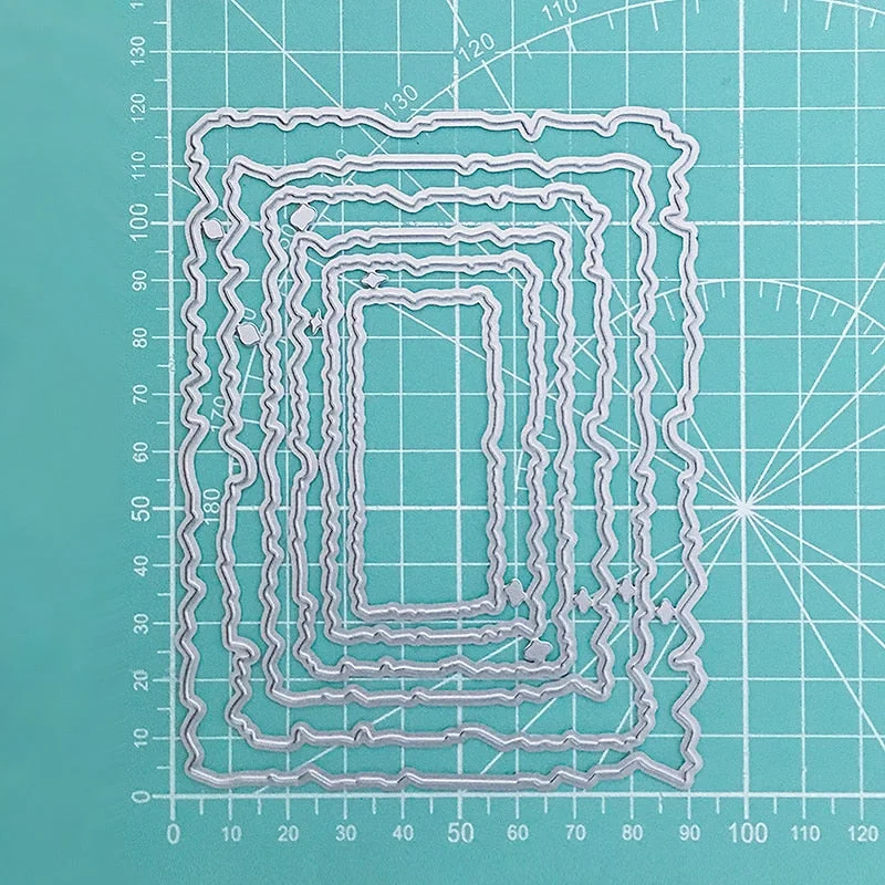 Frame Basic Model Shape Craft Metal Cutting Frame Templates Scrapbooking Embossing Paper Cards Photo Album Craft Stencils Dies