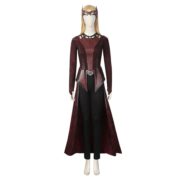 Doctor Strange Scarlet Witch Wanda Cosplay Costume Outfits Halloween Carnival Suit