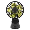 F402 Car Truck Fan with Suction Cup USB Powered 3-Speed Dashboard Desk Fan