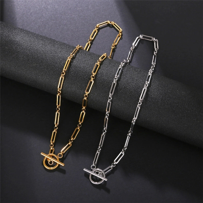 1 Piece 1 Set 304 Stainless Steel Bracelets Necklace