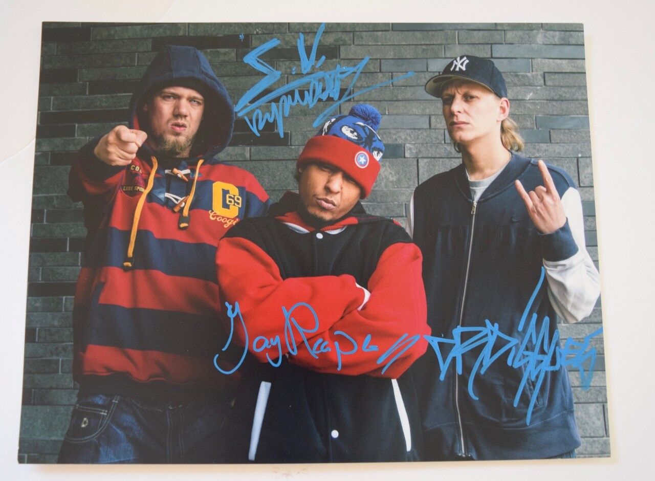 Dope D.O.D. Signed Autograph 11x14 Photo Poster painting Skits Vicious Dr. Diggles Jay Reaper VD