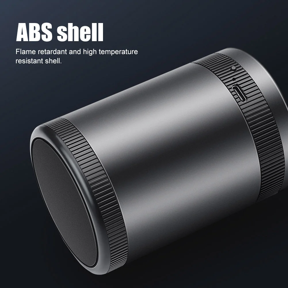 Car smart ashtray with LED light automatic sensing ashtray