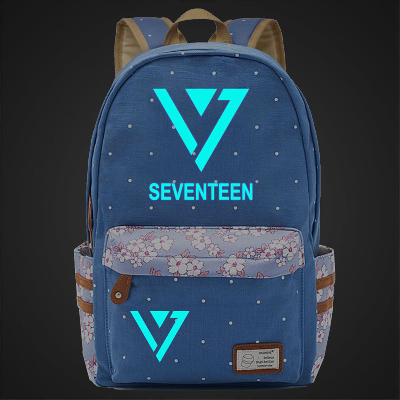 SEVENTEEN Luminous Printed Backpack officialsvtshop